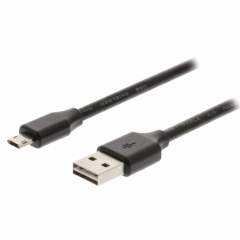 Nedis CCGB60510BK10 Usb 2.0-kabel A Male - Micro-b Male Omkeerbaar 1.0 M Zwart