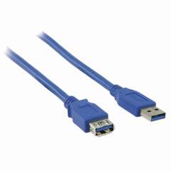 Nedis CCGB61010BU20 Usb 3.0-kabel A Male - A Female 2.0 M Blauw
