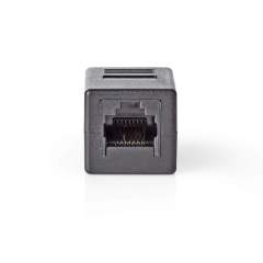 Nedis CCGP89010BK Cat6 Netwerkadapter Rj45 (8p8c) Female - Rj45 (8p8c) Female Zwart
