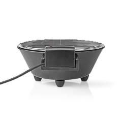 Nedis BBQE112BK Elektrische Barbecue Rond 30 Cm 1250 Watt |