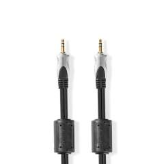 Nedis CAGC22000AT50 Stereo-audiokabel 3.5 Mm Male - 3.5 Mm Male 5.00 M Antraciet