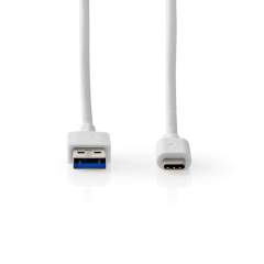 Nedis CCGW61650WT10 Usb 3.1 Cable (gen2) Usb-c&trade; Male - A Male 1.0 M White