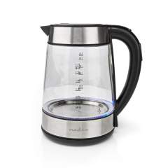 Nedis KAWK320EGS Waterkoker 1.7 L 360&deg; Draaibaar Glas