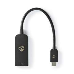 Nedis CCGP64352BK02 Usb-adapter Usb 3.2 Gen 1 Usb Type-c&trade; Male Displayport Female 0.20 M R