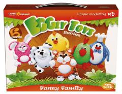 Klei A-Ball Clay Funny Family