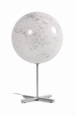 Atmosphere NR-0331GLGL-GB Globe Lamp 30cm Diameter RVS Wit Met Verlichting