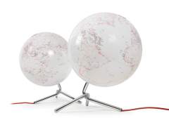 Atmosphere NR-0331NONO-GB Globe Nodo 30cm Diameter Met Verlichting Wit / Rood