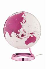 Atmosphere NR-0331F7N6-GB Globe Bright HOT Pink 30cm Diameter Kunststof Voet Met Verlichting