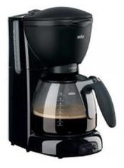 Braun KF560 Koffiezetapparaat Zwart
