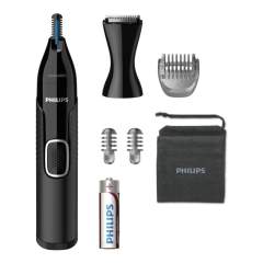 Philips NT5650/16 Series 5000 Neus-Oor-Wenkbrauw- en Detailtrimmer Zwart