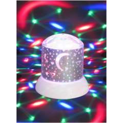 Disco Nachtlamp Galaxy Zwart