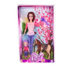 Fleur Pop met Pony + Kind + Accessoires