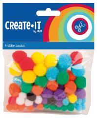 Geen Merk Hobbyset Create-it Pompoms