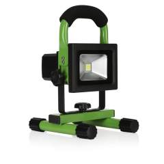 Smartwares 10.030.51 LED Bouwlamp Oplaadbaar 10W Zwart/Groen