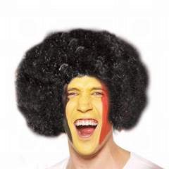 Belgian Red Devils Afro Wig