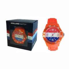 Horloge Oranje Medium