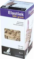 Kangaro K-5012-500 Elastiek Nr. 77 125x8.0mm 500gr Naturel