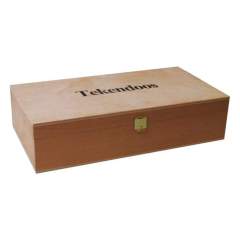 Tekendoos Hout 24x12.5x6cm