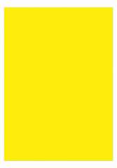 Kangaro K-0043F025 Papier A4 120gr Pak A 100 Vel Geel