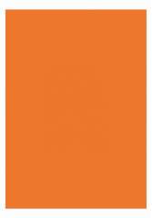 Kangaro K-0043F055 Papier A4 120gr Pak A 100 Vel Oranje