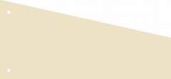 Kangaro 07070-08-TR Scheidingsstrook 2-gaats Trapezium 180gr RC Beige