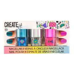 Create It Zeemeermin Nagellak 3 Stuks