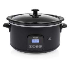 Tristar VS3920 Digitale Slowcooker 4.5L 210W Zwart/RVS