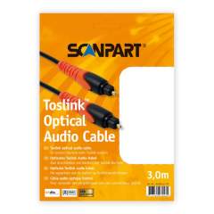 Scanpart Toslink Optical 3.0m