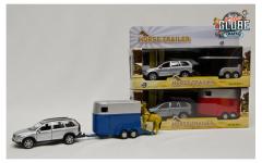 Kids Globe Traffic Volvo XC90 + Paardentrailer