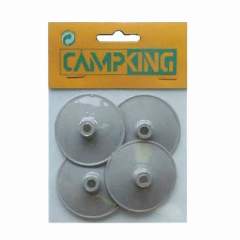 Campking 4x Regenkapjes 50mm