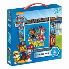 Paw Patrol Sticker Box 1000+Stickers + Tekenblok