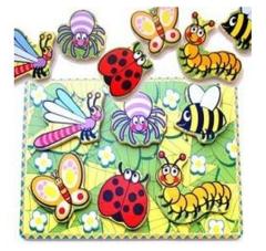 Simply for Kids 56437 Houten Insecten Puzzel