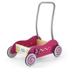 Simply for Kids 598531 Houten Baby Duwwagen Roze