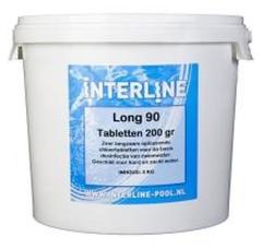 Interline Zwembad Long 90 200 Grams Chloortabletten 5 kg