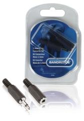 Bandridge BPP300 Audio Connector Kit 3,5 Mm Zwart
