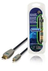 Bandridge Bvl1702 Hoge Snelheids Hdmi Kabel met Ethernet 2,0 M