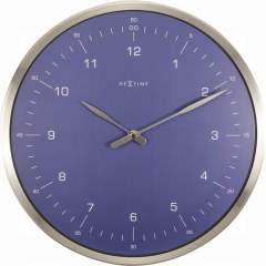 NeXtime NE-3243BL Wandklok 60 Minutes 33 Metaal Blauw