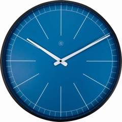 NeXtime NX-7328BL Wandklok NXt Ethan  40 Cm Blauw