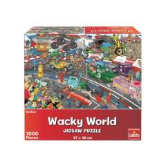 Goliath Wacky World Puzzel Car Race 1000 Stukjes