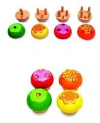 Pintoy P07511 Houten Cake Puzzel