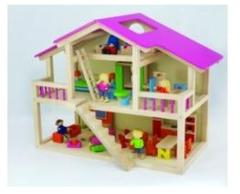 Pintoy Star Loft Dolls House Poppenhuis