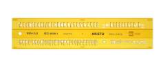 Aristo AR-5301/3 Lettersjabloon 3.5mm H-profiel Schriftvorm B Recht
